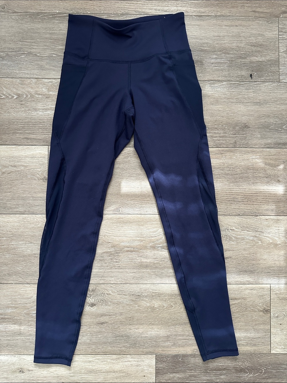 Old Navy Navy Active High-Waist Performance GO-DRY Leggings